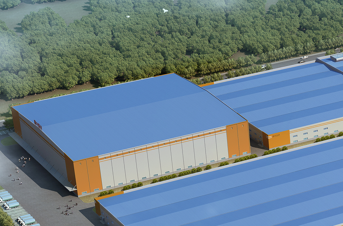 河北冀中新材料有限公司年產(chǎn)20萬噸玻璃纖維池窯拉絲生產(chǎn)線項(xiàng)目成品庫施工